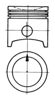 Kolbenschmidt 91320976 Repair Set, piston/sleeve 91320976