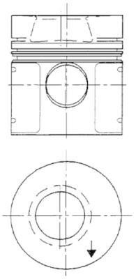 93951961 Kolbenschmidt Repair Set, piston/sleeve