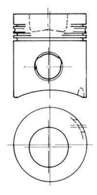 Kolbenschmidt 90341964 Repair Set, piston/sleeve 90341964 90341964 Kolbenschmidt Repair Set, piston/sleeve