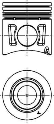 40340960 Kolbenschmidt Repair Set, piston/sleeve