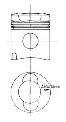 94579961 Kolbenschmidt Repair Set, piston/sleeve