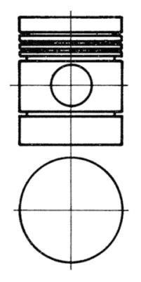 91130967 Kolbenschmidt Repair Set, piston/sleeve