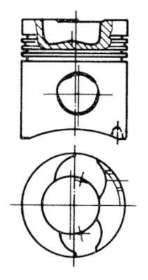Kolbenschmidt 90337964 Repair Set, piston/sleeve 90337964 90337964 Kolbenschmidt Repair Set, piston/sleeve