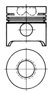 90654964 Kolbenschmidt Repair Set, piston/sleeve