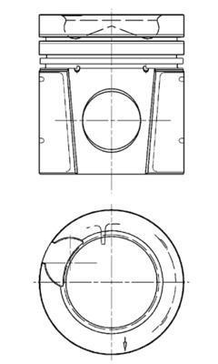94896960 Kolbenschmidt Repair Set, piston/sleeve