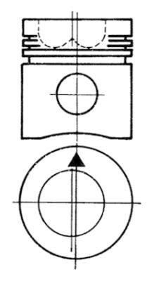 93253960 Kolbenschmidt Repair Set, piston/sleeve