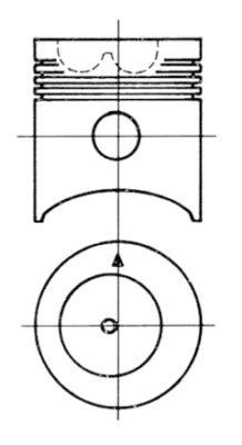 91557971 Kolbenschmidt Repair Set, piston/sleeve