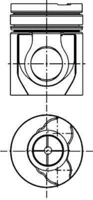 Kolbenschmidt 40308960 Repair Set, piston/sleeve 40308960 40308960 Kolbenschmidt Repair Set, piston/sleeve