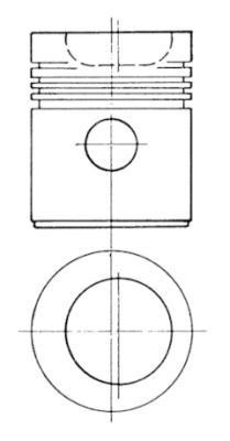 93961971 Kolbenschmidt Repair Set, piston/sleeve