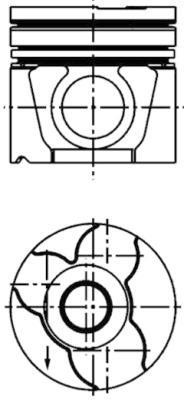 40307960 Kolbenschmidt Repair Set, piston/sleeve