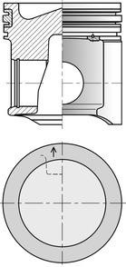41522960 Kolbenschmidt Repair Set, piston/sleeve