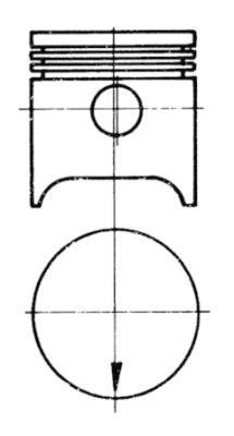 Kolbenschmidt 93272960 Repair Set, piston/sleeve 93272960