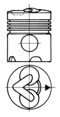 92834962 Kolbenschmidt Repair Set, piston/sleeve