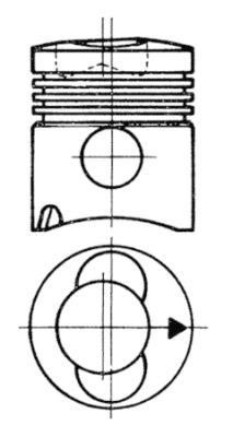 Kolbenschmidt 93315963 Repair Set, piston/sleeve 93315963