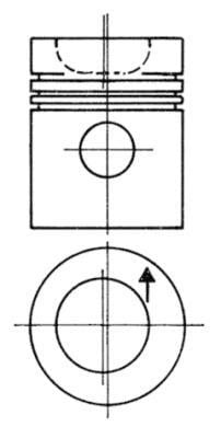 93592964 Kolbenschmidt Repair Set, piston/sleeve