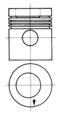 94949960 Kolbenschmidt Repair Set, piston/sleeve