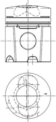 94741960 Kolbenschmidt Repair Set, piston/sleeve