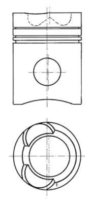 90081961 Kolbenschmidt Repair Set, piston/sleeve