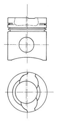 Kolbenschmidt 90585964 Repair Set, piston/sleeve 90585964 90585964 Kolbenschmidt Repair Set, piston/sleeve