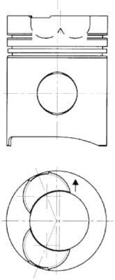 94456960 Kolbenschmidt Repair Set, piston/sleeve