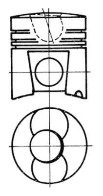 93224961 Kolbenschmidt Repair Set, piston/sleeve