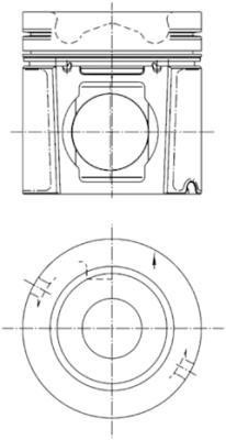 99500960 Kolbenschmidt Repair Set, piston/sleeve