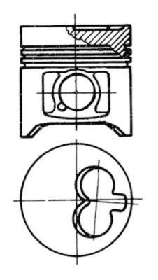 Kolbenschmidt 93911970 Repair Set, piston/sleeve 93911970