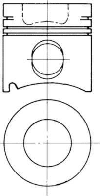91487970 Kolbenschmidt Repair Set, piston/sleeve