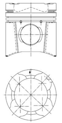 94846961 Kolbenschmidt Repair Set, piston/sleeve