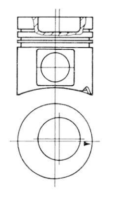 93332965 Kolbenschmidt Repair Set, piston/sleeve