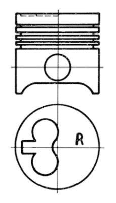 Kolbenschmidt 92721960 Repair Set, piston/sleeve 92721960