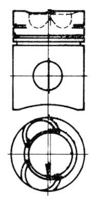 99488961 Kolbenschmidt Repair Set, piston/sleeve