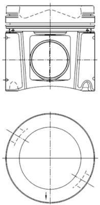 40463963 Kolbenschmidt Repair Set, piston/sleeve