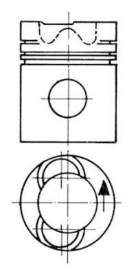 94724970 Kolbenschmidt Repair Set, piston/sleeve