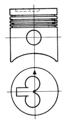 93062960 Kolbenschmidt Repair Set, piston/sleeve