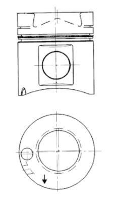 Kolbenschmidt 91467960 Repair Set, piston/sleeve 91467960 91467960 Kolbenschmidt Repair Set, piston/sleeve