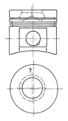 40073960 Kolbenschmidt Repair Set, piston/sleeve