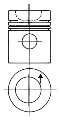 93592961 Kolbenschmidt Repair Set, piston/sleeve