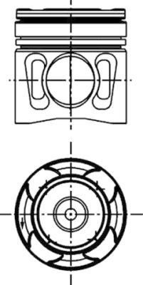 40595961 Kolbenschmidt Repair Set, piston/sleeve
