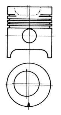 99383960 Kolbenschmidt Repair Set, piston/sleeve
