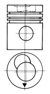92969960 Kolbenschmidt Repair Set, piston/sleeve