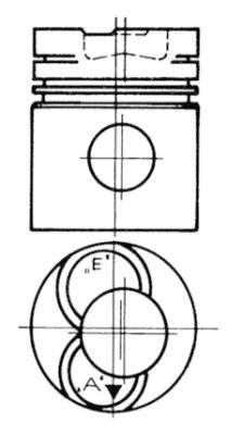 92968960 Kolbenschmidt Repair Set, piston/sleeve