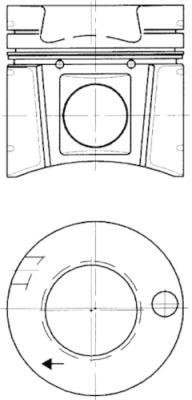 Kolbenschmidt 94512960 Repair Set, piston/sleeve 94512960 94512960 Kolbenschmidt Repair Set, piston/sleeve