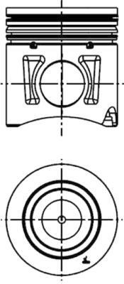 Kolbenschmidt 40339960 Repair Set, piston/sleeve 40339960 40339960 Kolbenschmidt Repair Set, piston/sleeve