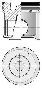 40623960 Kolbenschmidt Repair Set, piston/sleeve