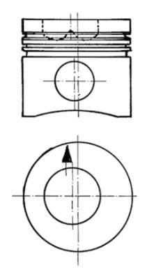 90093961 Kolbenschmidt Repair Set, piston/sleeve