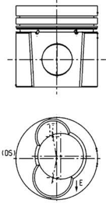 94801960 Kolbenschmidt Repair Set, piston/sleeve