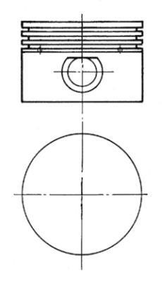 94919962 Kolbenschmidt Repair Set, piston/sleeve