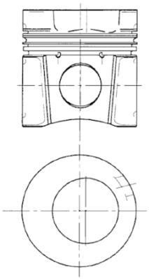 91075963 Kolbenschmidt Repair Set, piston/sleeve