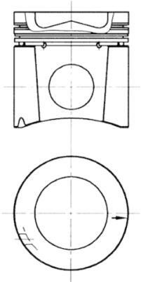 94839960 Kolbenschmidt Repair Set, piston/sleeve